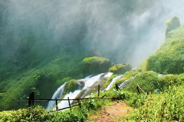 Citambur Waterfall, a magnificent waterfall with stunning natural panorama in Cianjur