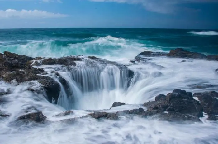 Thor's Well America, Witnessing an Amazing Natural Phenomenon