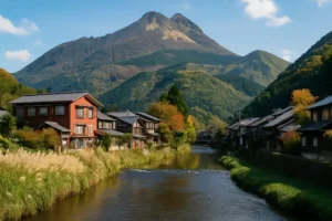Kota Kecil di Jepang dengan Nuansa Pegunungan yang Tenang dan Memukau