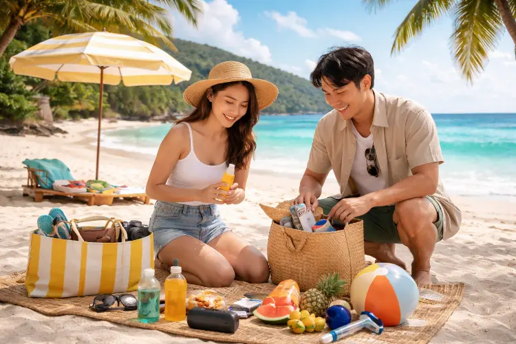 Anti Panik Saat Liburan! Ini 8 Perlengkapan Penting untuk Akhir Pekan di Pantai