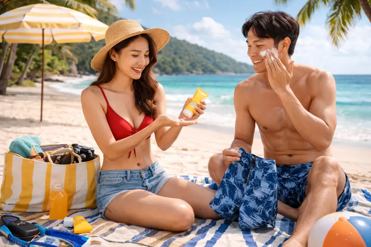 Sunscreen: Pelindung Wajib Kulit di Pantai